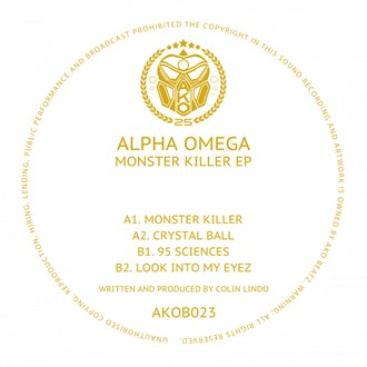 Alpha Omega - Monster killer EP - AKO Beatz (Red 12" vinyl)