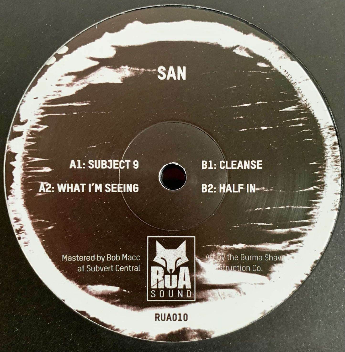 San - Subject 9 EP - Rua Sound Records