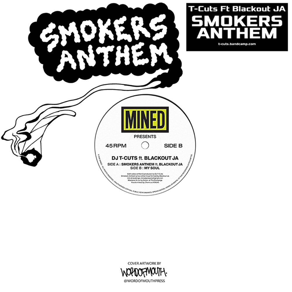 T-Cuts ft Blackout JA - Smokers Anthem - Mined Records