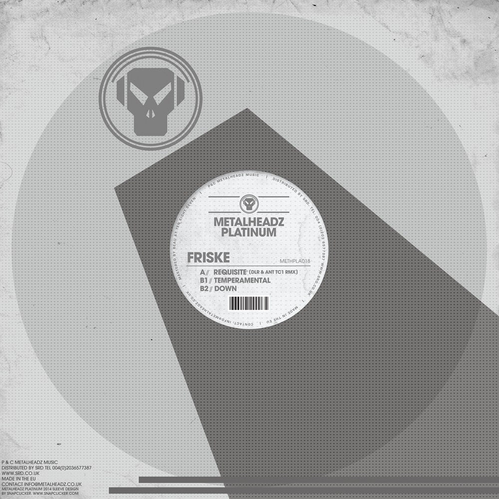 Friske – Temperamental EP - Metalheadz Platinum