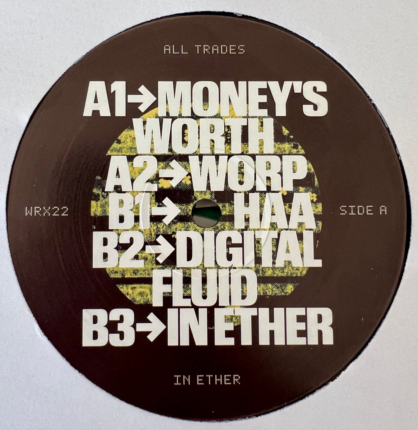 All Trades - In Ether EP - Warehouse Rave Records