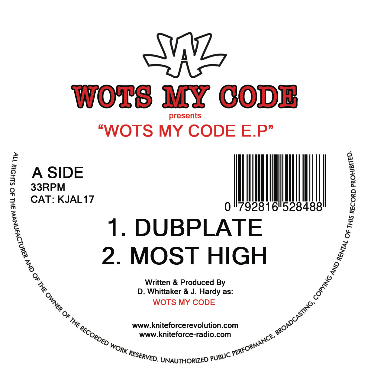 Wots My Code EP - Kniteforce Records