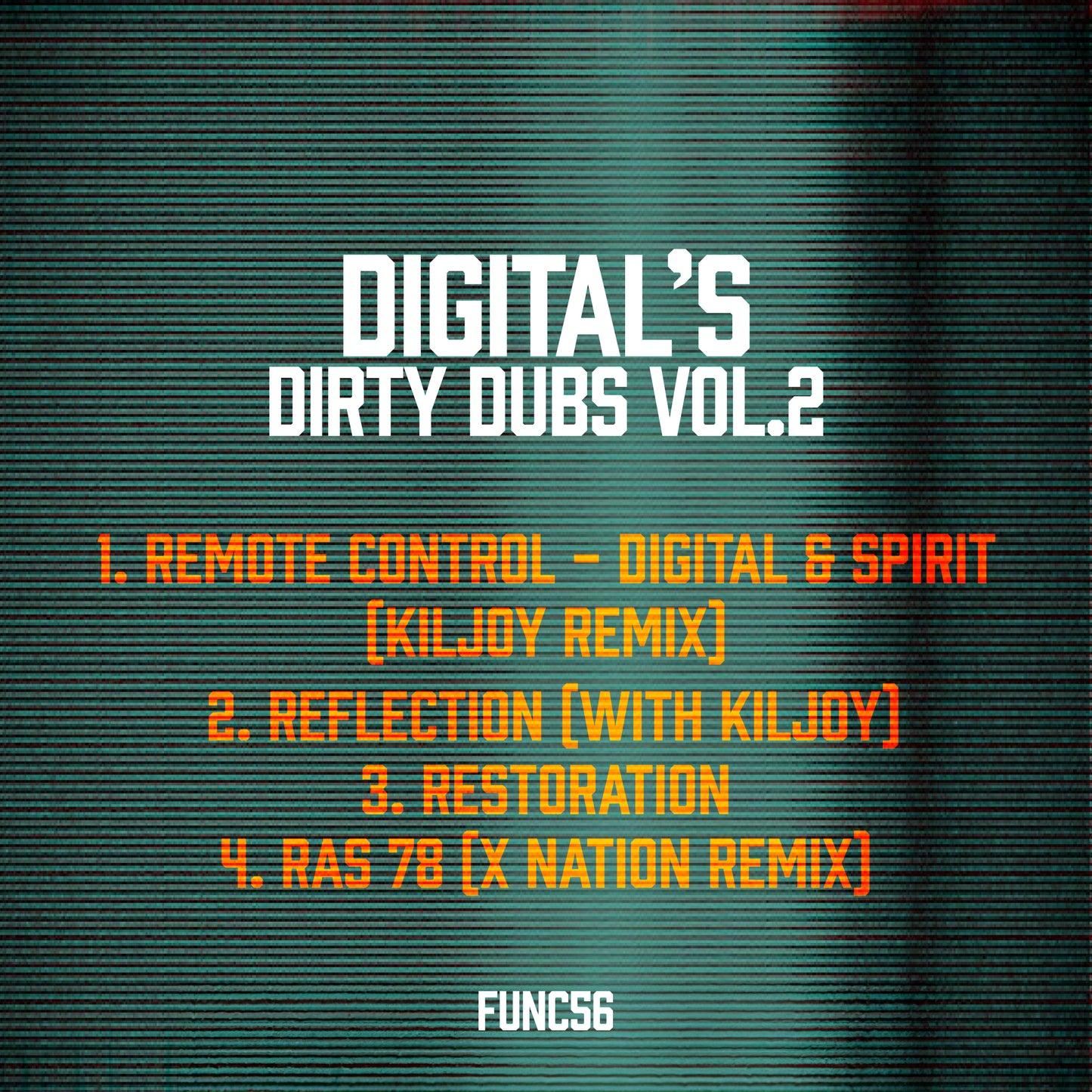 Digital's Dirty Dubs Vol.2 - Function Records - 12” Vinyl