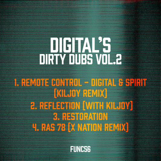 Digital's Dirty Dubs Vol.2 - Function Records - 12” Vinyl