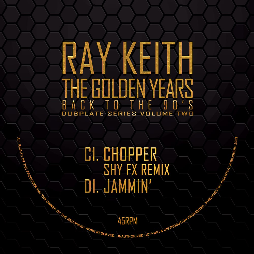 Ray Keith - Chopper (Shy FX Remix) / Jammin' EP (Yellow And Black Smash Version) 12” Vinyl