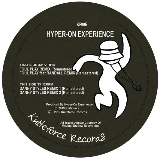 Hyper On Experience - Lords Of The Null Lines (Foul Play And Bootleg Mixes) EP - Kniteforce Records