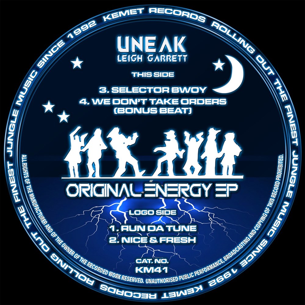 Uneak - Original Energy EP - Kemet