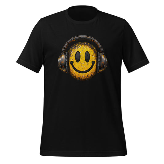 Frequency Face - T-Shirt, black — front view