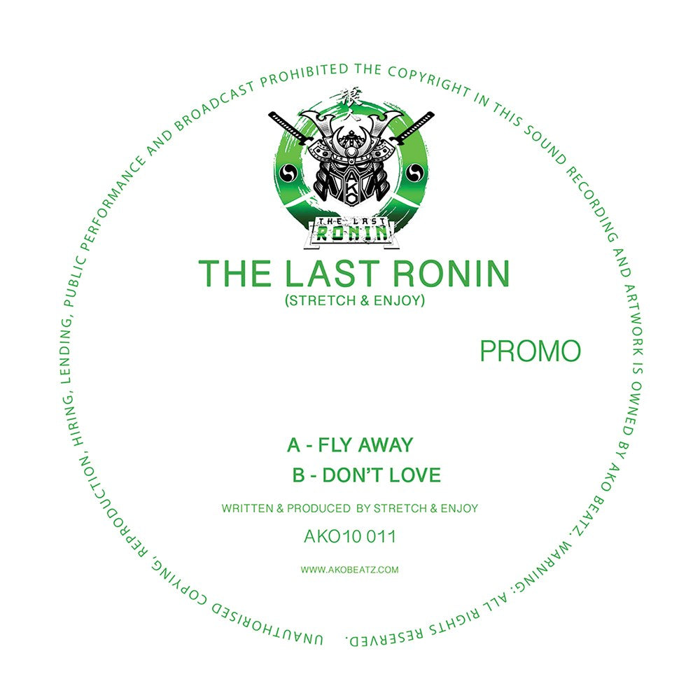 The Last Ronin - Fly Away / Don't Love - AKO Beatz (10" Splattered Vinyl)