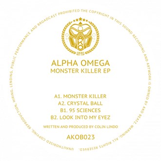 Alpha Omega - Monster killer EP - AKO Beatz (Red 12" vinyl)