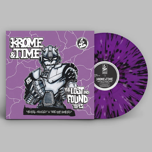 Krome & Time - The Lost & Found Tapes - Suburban Base Records - Splattered 12"