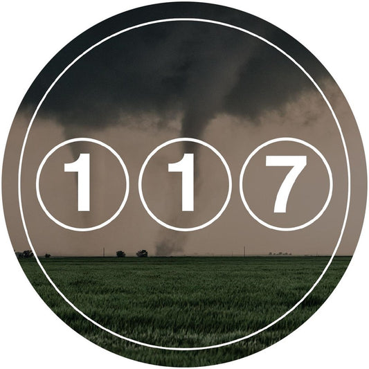 ATIC & Exosphere - Trench Terror - 117 Recordings (Marbled Grey 10" Vinyl)