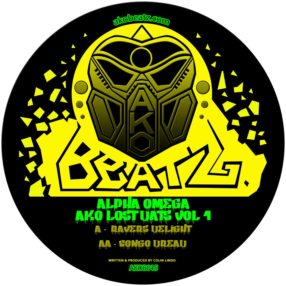 Alpha Omega - AKO Lost DAT’s Vol 1 - AKO Beatz (Green 12” Vinyl)