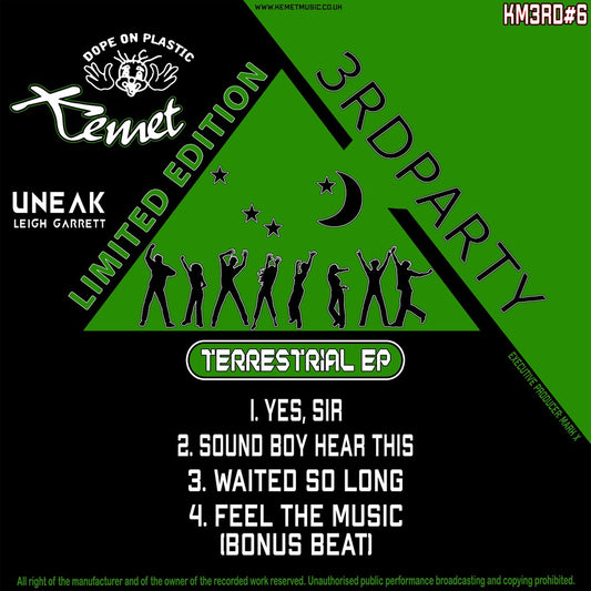 Uneak - Terrestrial EP - Kemet Music/3rd Party Records